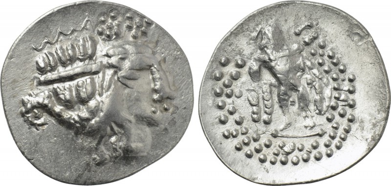 EASTERN EUROPE. Imitations of Thasos. Tetradrachm (2nd-1st centuries BC). 

Ob...