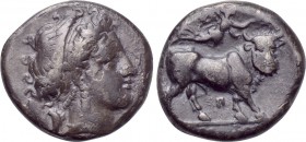 CAMPANIA. Neapolis. Nomos (Circa 300-275 BC).