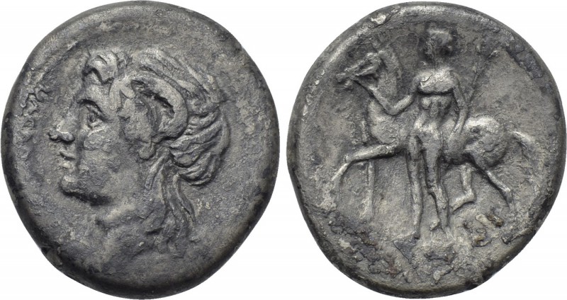 CAMPANIA. Nuceria Alfaterna. Nomos (Circa 250-225 BC). 

Obv: Head of Apollo K...