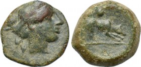 SICILY. Segesta. Ae Onkia (Circa 420-416/5 BC).