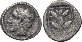THRACE. Trieros. Hemiobol (Circa 450-420 BC).