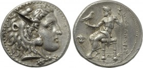 KINGS OF MACEDON. Alexander III 'the Great' (336-323 BC). Tetradrachm. Memphis. Lifetime issue.