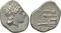 BITHYNIA. Kios. Half Siglos or Hemidrachm (Circa 345-315 BC). Proxenos, magistrate.