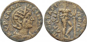 LYDIA. Thyatira. Salonina (Augusta, 254-268). Ae. Octavius Artemidorus, strategos.
