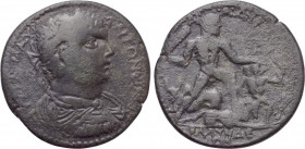 CARIA. Myndus. Caracalla (198-217). Ae. Uncertain magistrate.