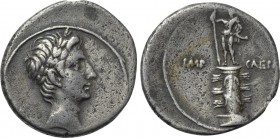 OCTAVIAN. Denarius. (30-29 BC). Uncertain mint in Italy, possibly Rome.