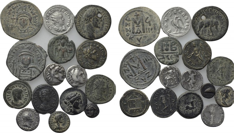 15 Ancient Coins. 

Obv: .
Rev: .

. 

Condition: See picture.

Weight:...