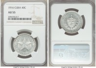 Republic 40 Centavos 1916 AU55 NGC, KM14.3. From the El Don Diego Luna Collection

HID09801242017

© 2020 Heritage Auctions | All Rights Reserved