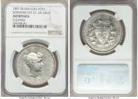 Republic Souvenir Peso 1897 AU Details (Cleaned) NGC, KM-XM1. "PAT.97." on neck. From the El Don Diego Luna Collection

HID09801242017

© 2020 Heritag...