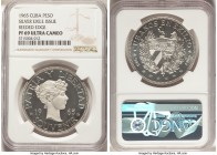 Exile Issue silver Proof Souvenir Peso 1965 PR69 Ultra Cameo NGC, KM-XM5. Reeded Edge variety. From the El Don Diego Luna Collection

HID09801242017

...
