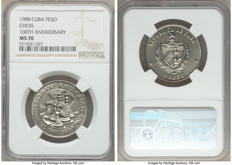 Republic 12-Piece Lot of Certified Pesos NGC, includes four Peso issues dated 19...