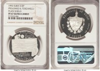 Republic 4-Piece Lot of Certified Proof 10 Pesos Ultra Cameo NGC, 1) "Ptolomeo & Toscanelli - Plain Shield" 10 Pesos 1992 - PR67 2) "Isla Del Evangeli...