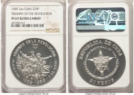 Republic Proof "Triumph of the Revolution" 20 Pesos (2 oz) 1989 PR67 Ultra Cameo NGC, KM169. From the El Don Diego Luna Collection

HID09801242017

© ...