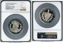 Republic Proof "Philip I" 50 Pesos (5 oz) 1992 PR69 Ultra Cameo NGC, KM358. Mintage: 550. "New World - 400th Anniversary" series. From the El Don Dieg...