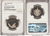 Republic 6-Piece Lot of Certified Proof Assorted Issues NGC, 1) "F.A.O. International Year of Peace" Proof Peso 1986 - PR69 Ultra Cameo, KM156. 2) "F....