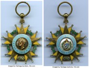 Republic Order of Carlos J. Finlay Fifth Class Knight Neck Badge ND (Instituted 1928) AU (Light Surface Hairlines), Barac-69, R&S-Cu62a. 38mm. 17.26gm...