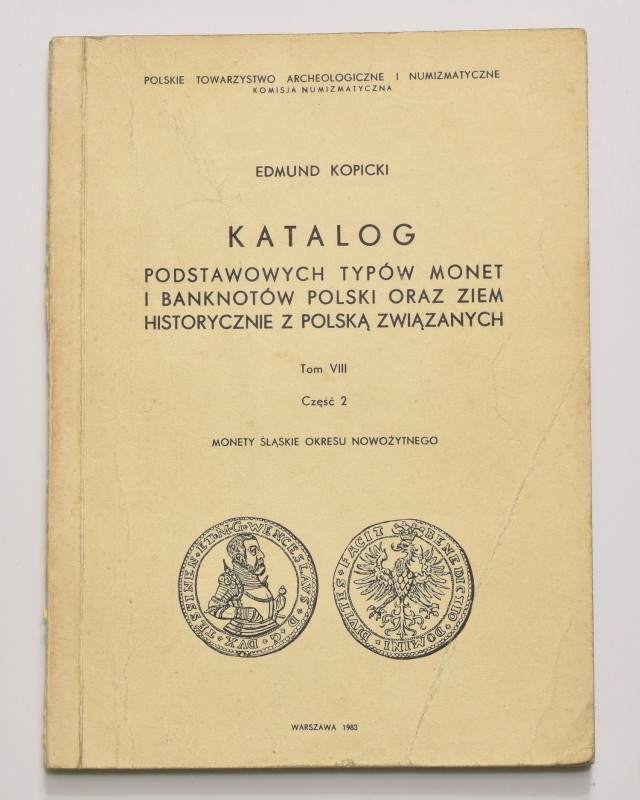 E. Kopicki, Katalog podstawowych typów monet i banknotów, tom VIII, część 2
 Be...