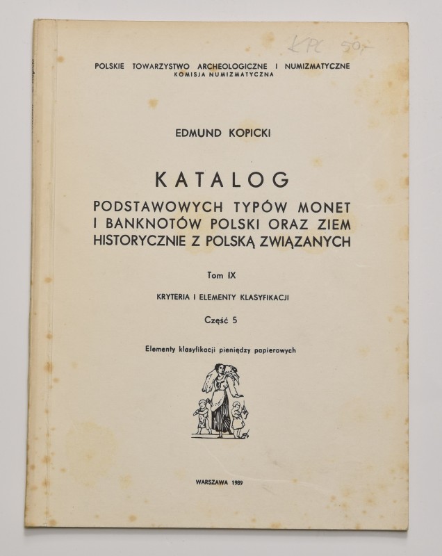 E. Kopicki, Katalog podstawowych typów monet i banknotów, tom IX, część 5
 Prze...