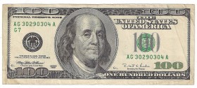 USA, 100 dollars 1996