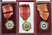 PRL, Zestaw Medal za długoletnią służbę - wszystkie klasy