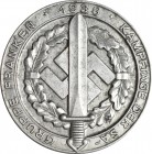 III Reich, SA, Badge Kampftage der SA Gruppe-Franken 1938