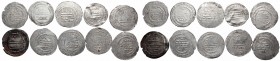 Islamic coinage, Lot of 10 dirhems