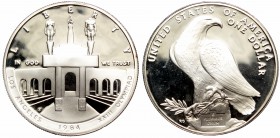 USA, 1 dollar 1984 Olympic games Los Angeles