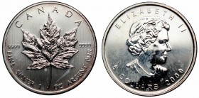Canada, 5 dollars 2009 Maple leaf