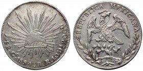 Mexico, 8 reales 1884