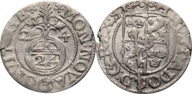 Szwedzka okupacja Rygi, Gustaw II Adolf, Półtorak 1624