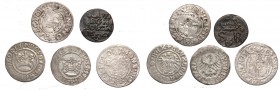 Zestaw monet Polski królewskiej