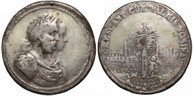 Jan III Sobieski, Medal koronacyjny - kopia kolekcjonerska