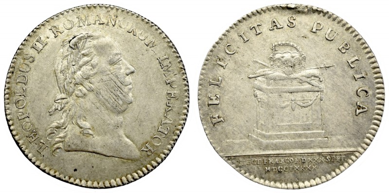 Austria, Leopold II, Coronation jeton Frankfurt 1790
Austria, Leopold II, Żeton...