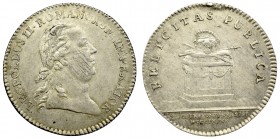 Austria, Leopold II, Coronation jeton Frankfurt 1790