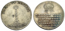 Austria, Maria Ludovica, Coronation jeton 1808