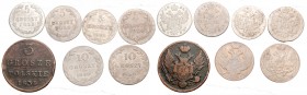 Królestwo Polskie, Zestaw monet