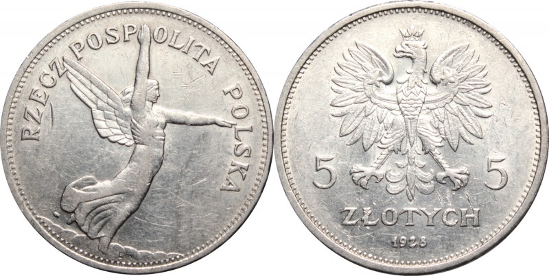 II Rzeczpospolita, 5 złotych 1928 zzm Nike
 Ładna sztuka, miła dla oka ze sporą...