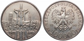 III RP, 100000 złotych 1990 Solidarność Typ A