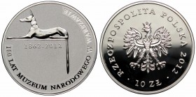 III RP, 10 złotych 2012 150 lat Muzeum Narodowego w Warszawie