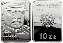 III RP, 10 złotych 2016 Stulecie odzyskania przez Polskę niepodległości Józef Haller