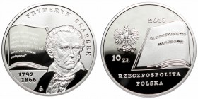 III RP, 10 złotych 2018 Wielcy polscy ekonomiści Fryderyk Skarbek