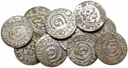 Inflanty pod panowaniem szwedzkim, zestaw 10 szelągów Ryga i Livonia 1655