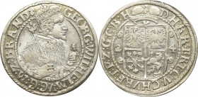 Prusy Książęce, Jerzy Wilhelm, Ort 1624, Królewiec - BRAND