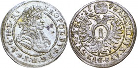 Austria, Leopold, 1 kreuzer 1698