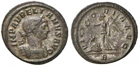 Aureliano (270-275) Denario - Busto laureato a d. - R/ La Vittoria andante a s. - RIC 72 MI (g 2,26)
BB+