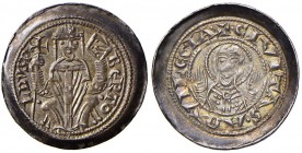 AQUILEIA Bertoldo (1218-1251) Denaro - Biaggi 141 AG (g 1,08) RR Bellissima patina iridescente
qSPL
