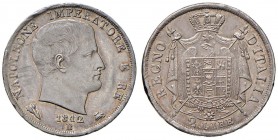 BOLOGNA Napoleone (1805-1814) 2 lire 1812 - Gig. 141 AG (g 10,00) R Colpi al bordo
SPL