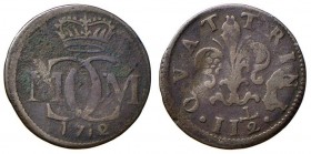 FIRENZE Cosimo III (1670-1723) Mezza crazia 1712 - MIR 341/1 MI (g 1,27) RR
qBB
