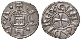 GENOVA Repubblica (1139-1339) Denaro - MIR 16 AG (g 0,82)
SPL