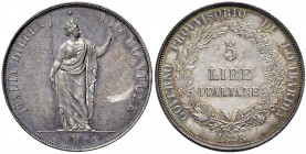 MILANO Governo provvisorio (1848) 5 Lire 1848 - Mont. 425; Pag. 213 AG (g 24,97)
SPL